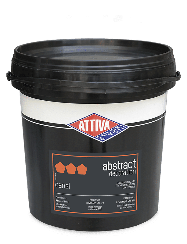 BOERO ATTIVA CANAL ORO Finitura decorativa ad effetto STUCCO METALLICO CANGIANTE