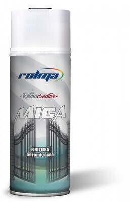 ROLMA MICA Spray Ferromicaceo micaceo antichizzante acrilico resistente coprente ROLMA MICA Spray Ferromicaceo micaceo antichizzante acrilico resistente coprente