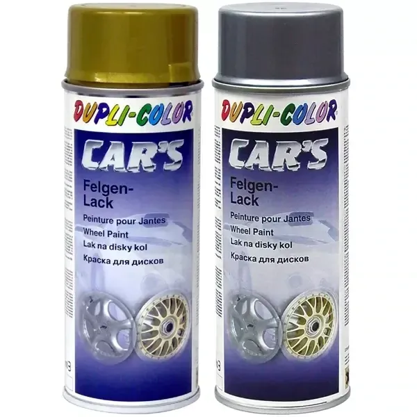 DUPLI COLOR linea CAR'S - vernice per Cerchioni