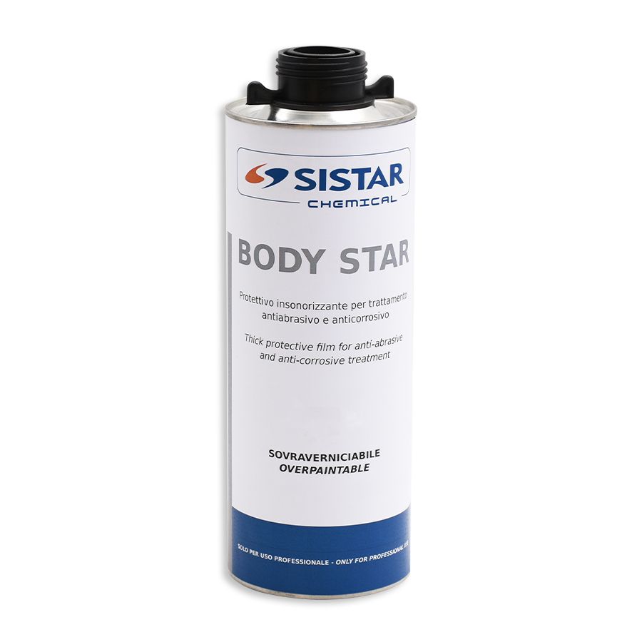 SISTAR BODY STAR Protettivo insonorizzante antirombo antisasso acrilico ad alte prestazioni SISTAR BODY STAR Protettivo insonorizzante antirombo antisasso acrilico ad alte prestazioni