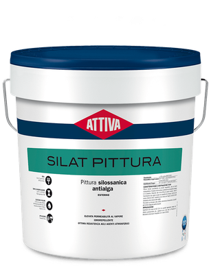 BOERO ATTIVA SILAT PITTURA pittura silossanica pura  antialga ad alta traspirabilità