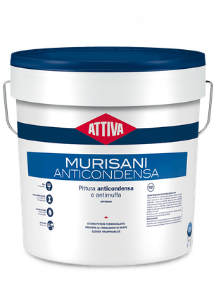 BOERO ATTIVA MURISANI ANTICONDENSA Pittura termica ad effetto ANTICONDENSA e antimuffa