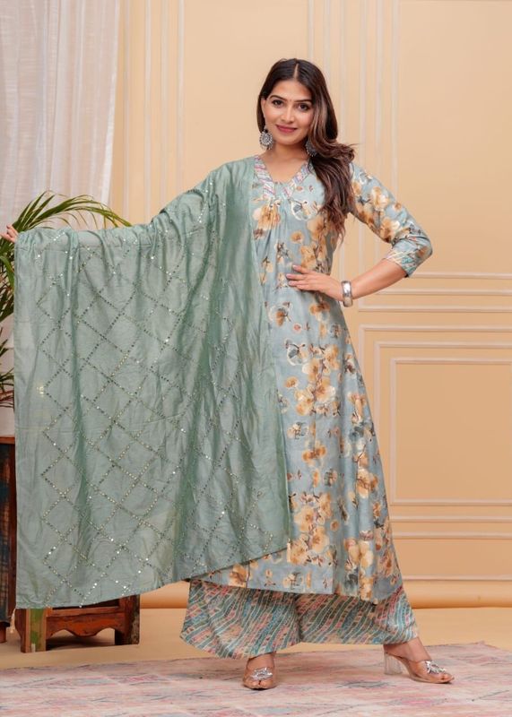 SUITS- MUSLIN SILK
