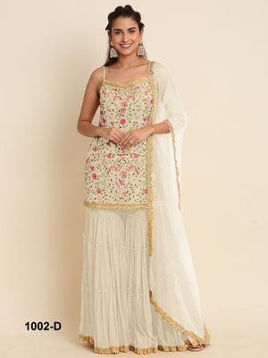 SUIT SHARARA - GEORGETTE