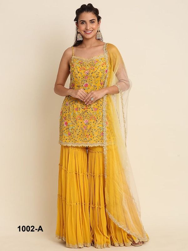 SUIT SHARARA - GEORGETTE