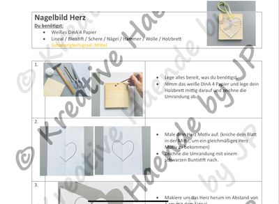 Nagelbild Herz
PDF Anleitung