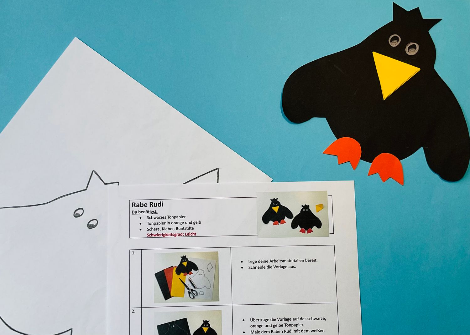 Rabe Rudi PDF Anleitung