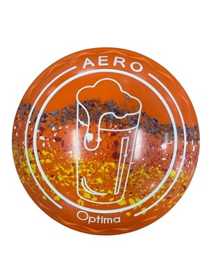 Aero Optima Size 3.5 Rainbow Orange