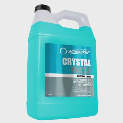 Crystal Wash SiO2 Fortified Hydrophobic Shampoo 1 Gal.