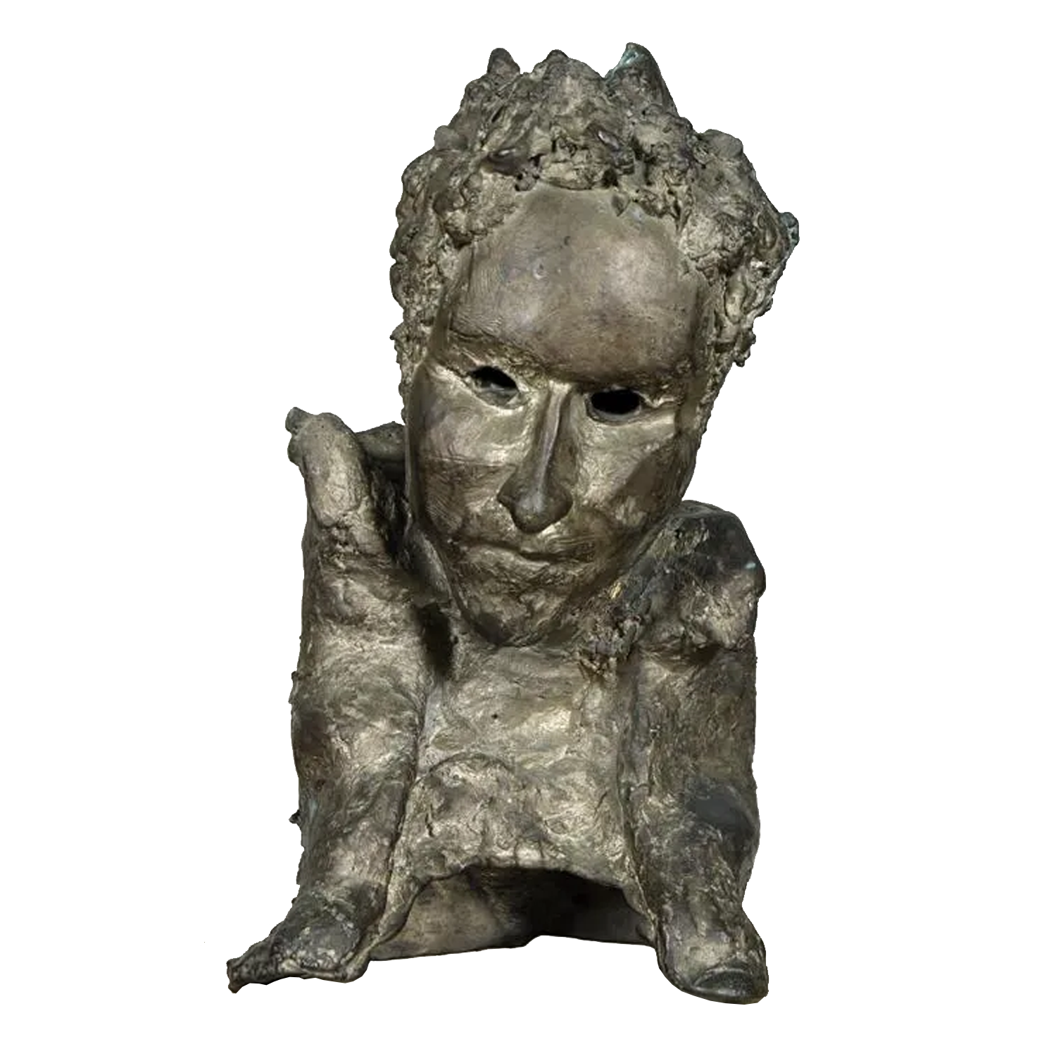 Bronze Bust of a Man