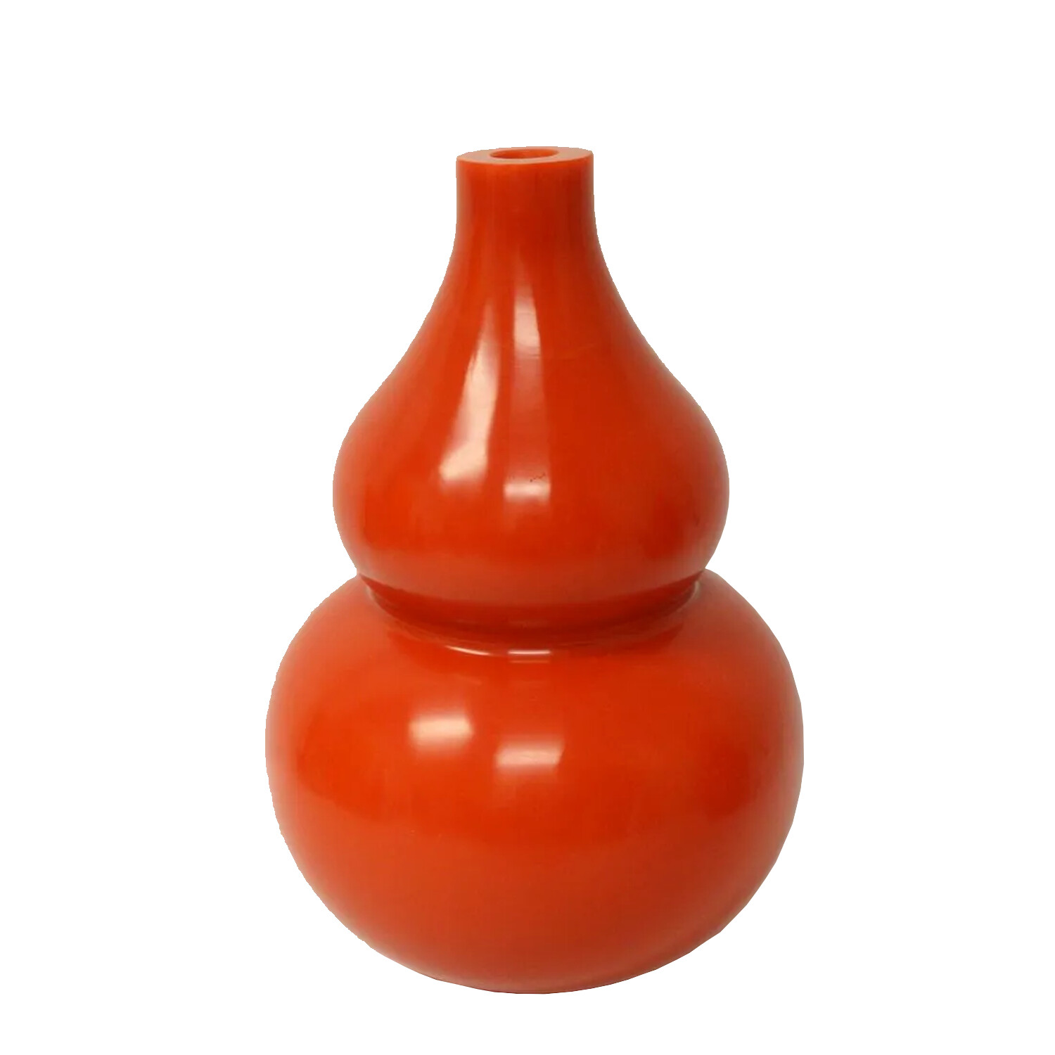 Gourd Peking Glass Vase