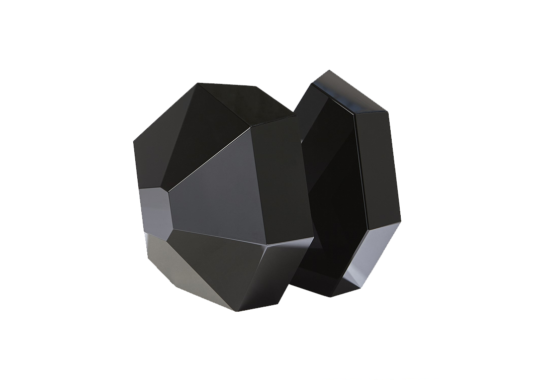 Crystal Book End Pair