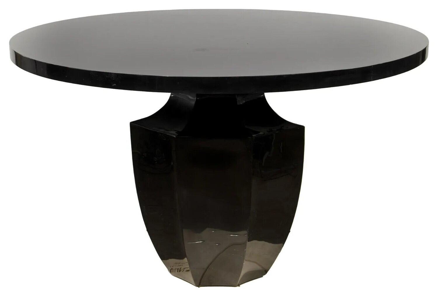 Black Lacquered Dining Table