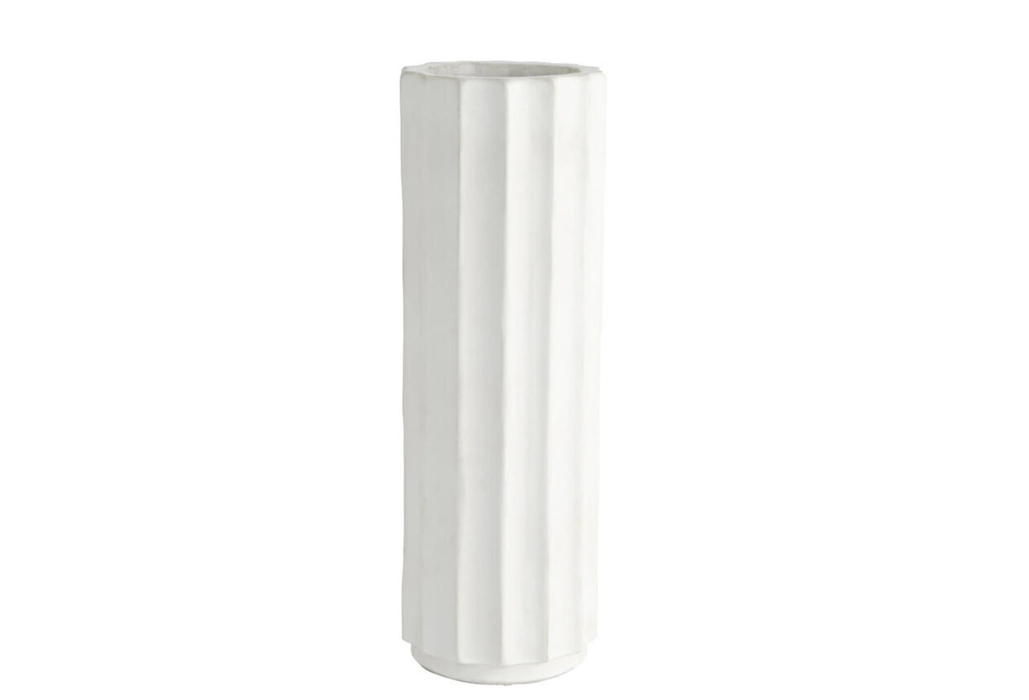 Fluted Column Vase - Large