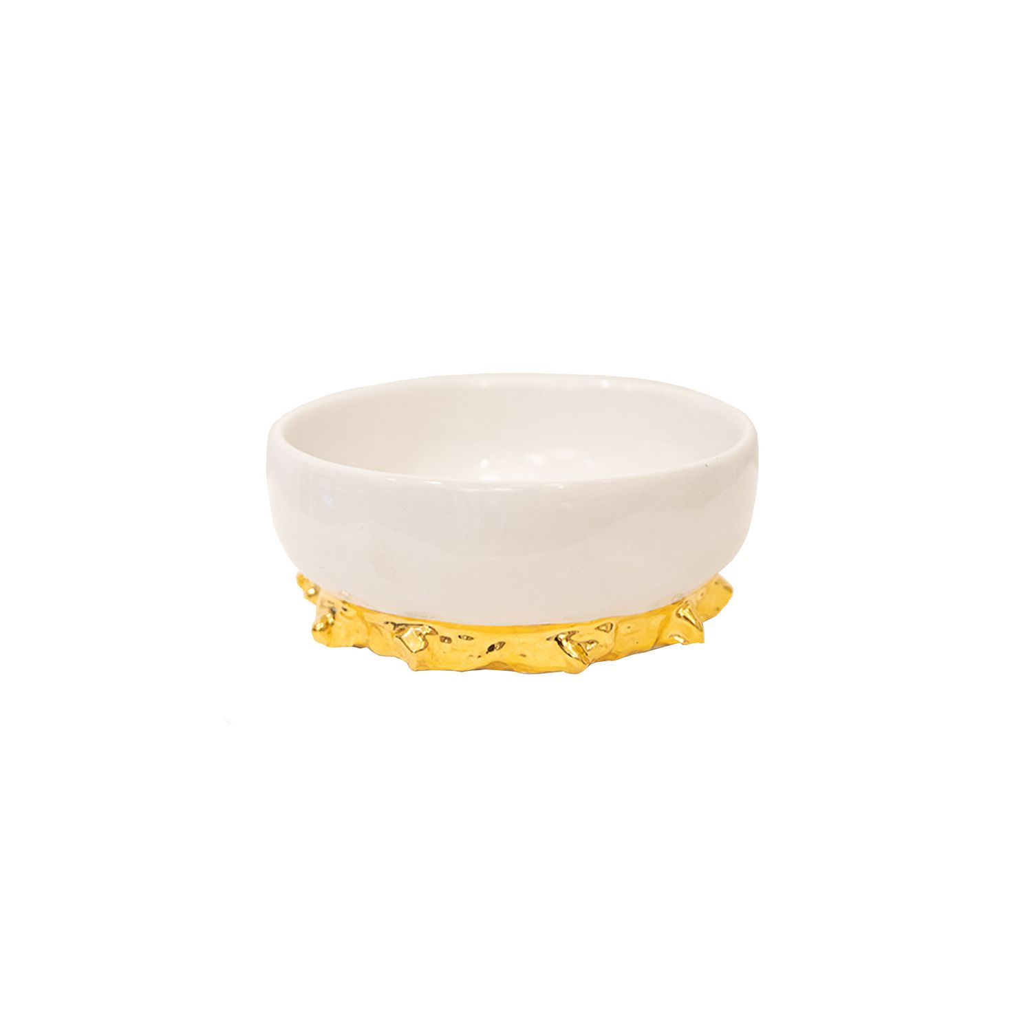 Ceramic and Gold Luster Bowl