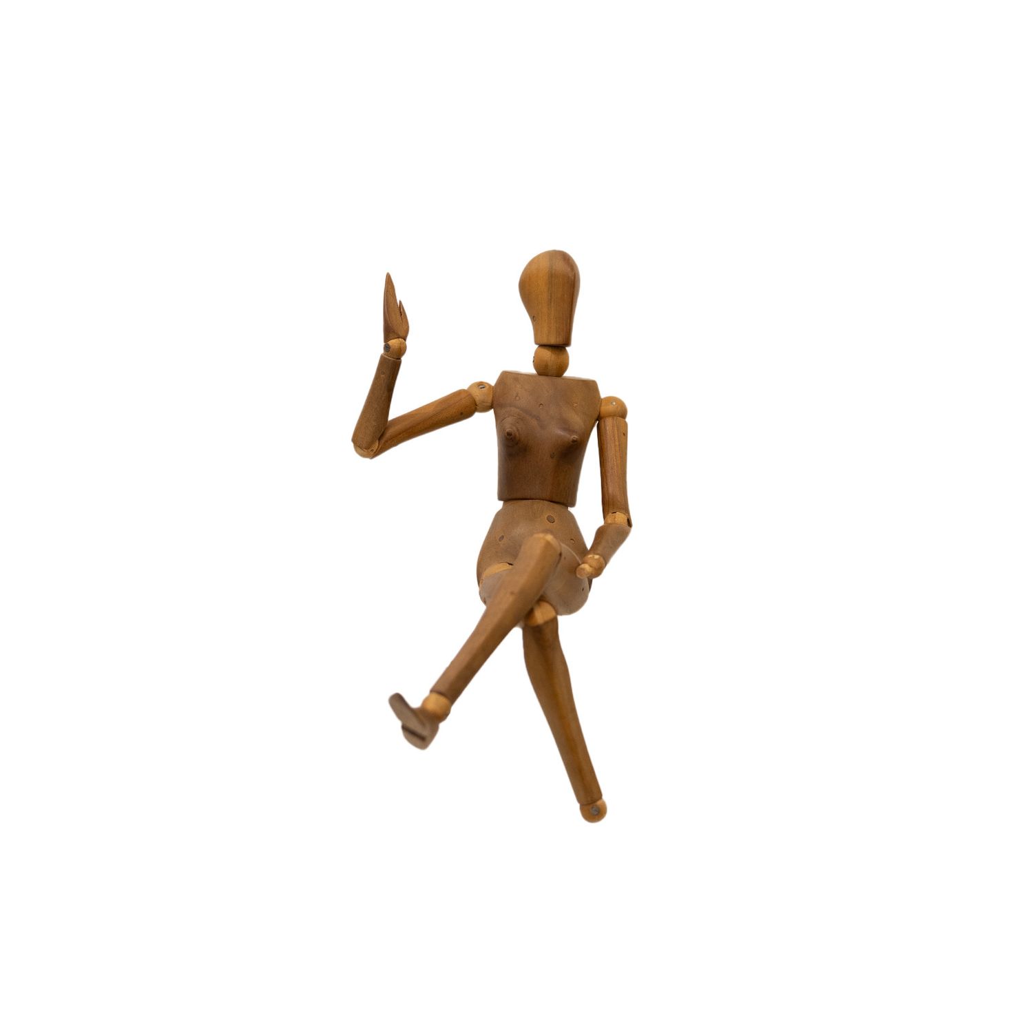 Posable Wooden Figure