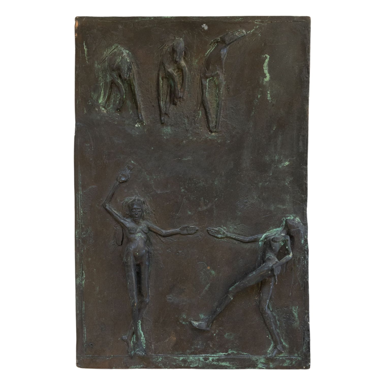 Bronze Relief Plaque