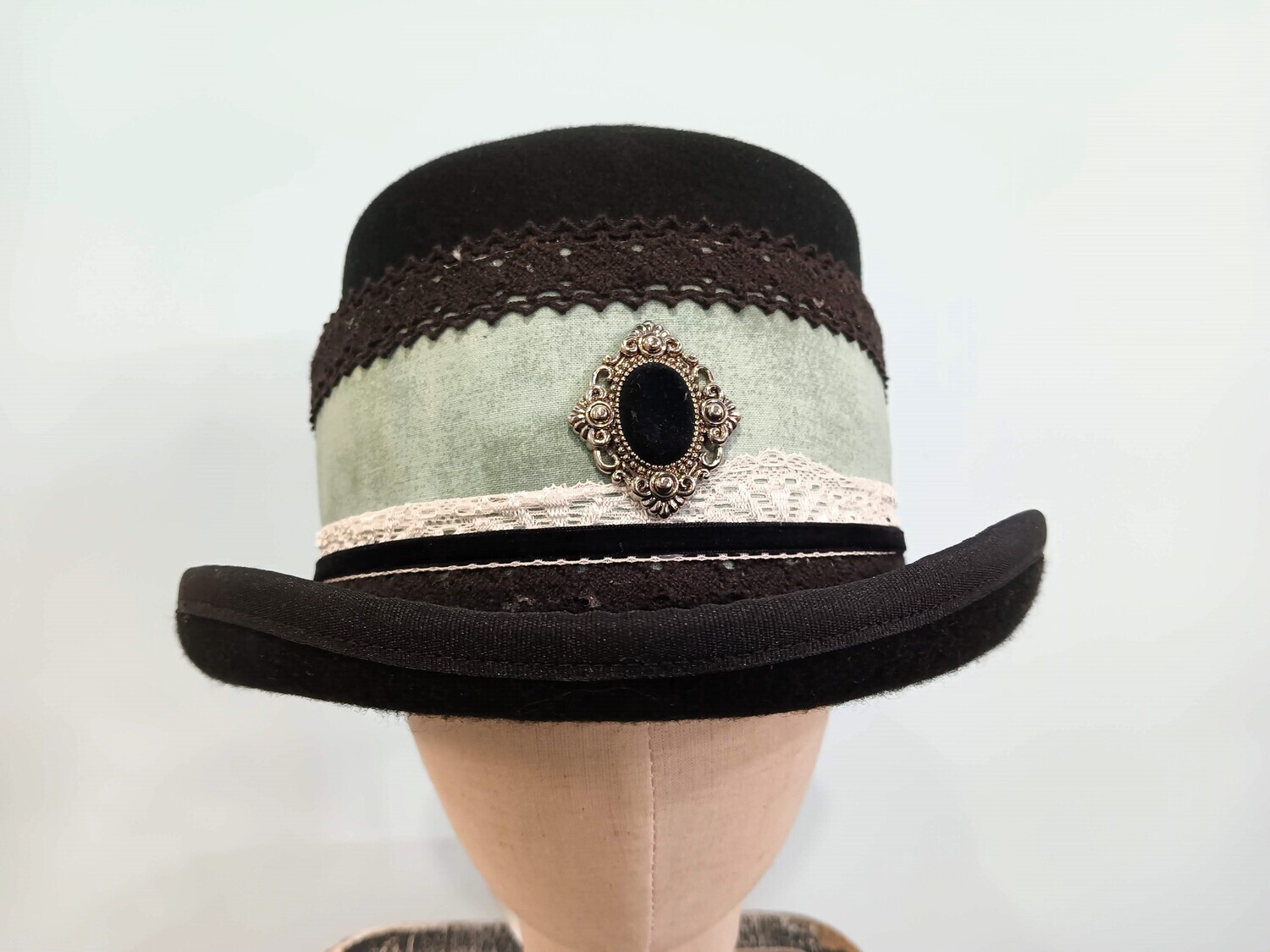 Wool Soft Ladies Black/ Teal