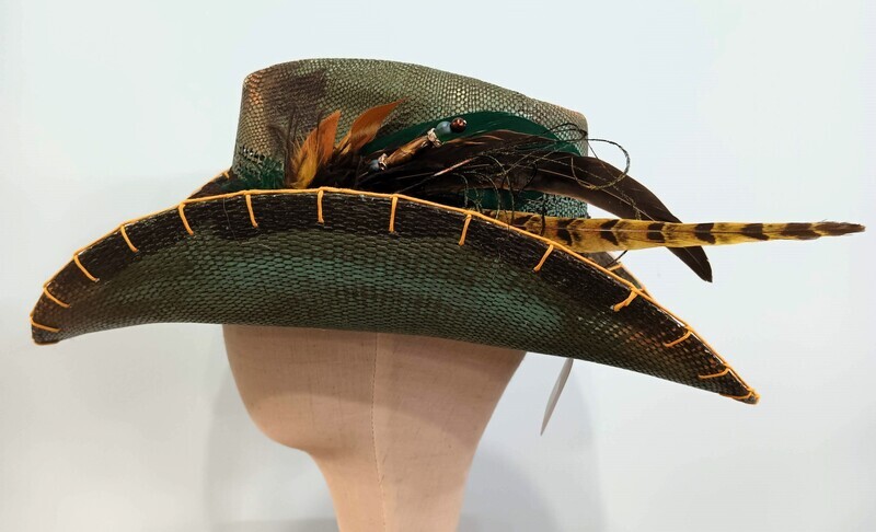 Stampede Turquoise Cowboy Hat M