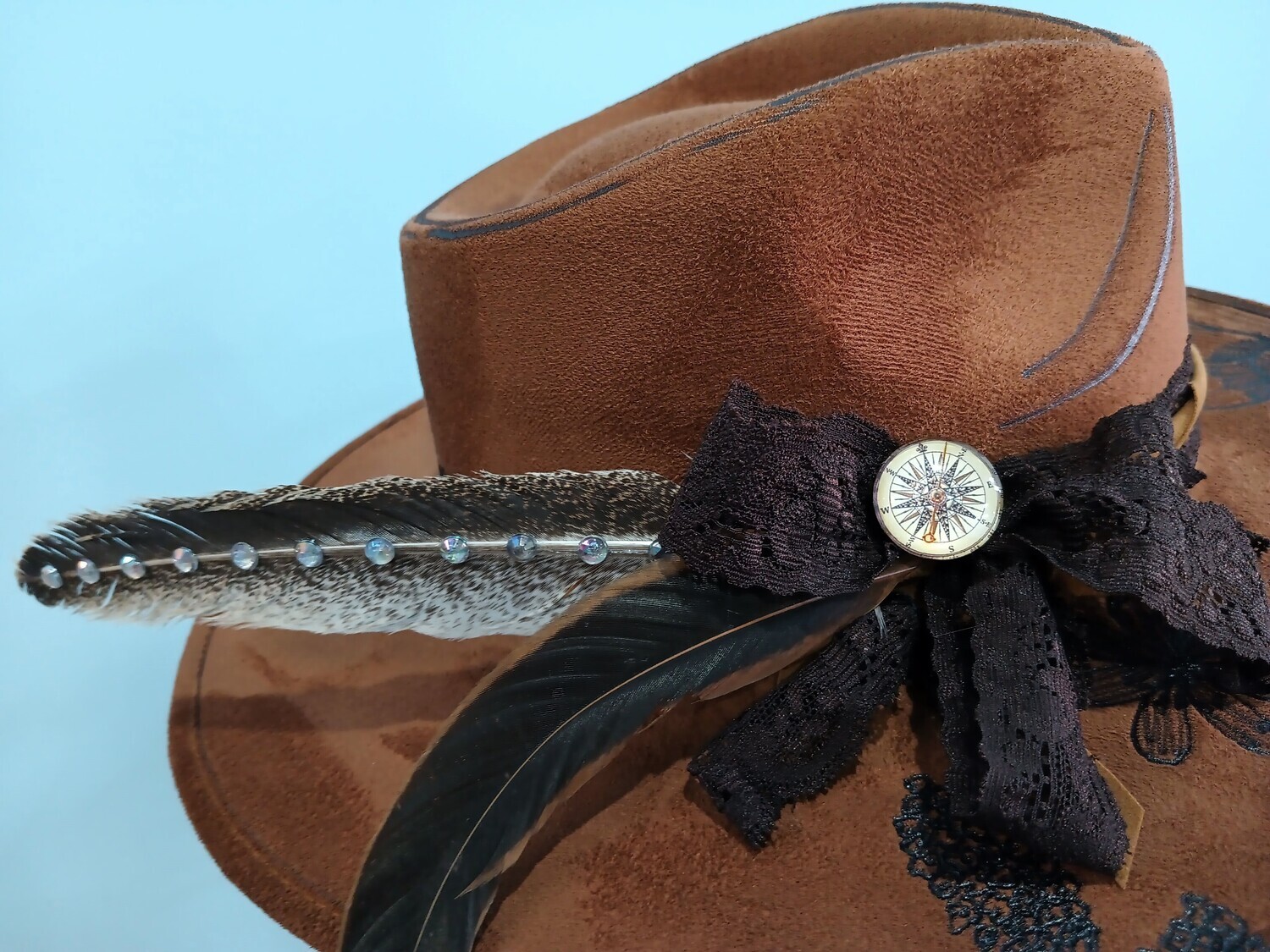 Tash Camel Rancher Wdbrn/ Fthr/ Band 1