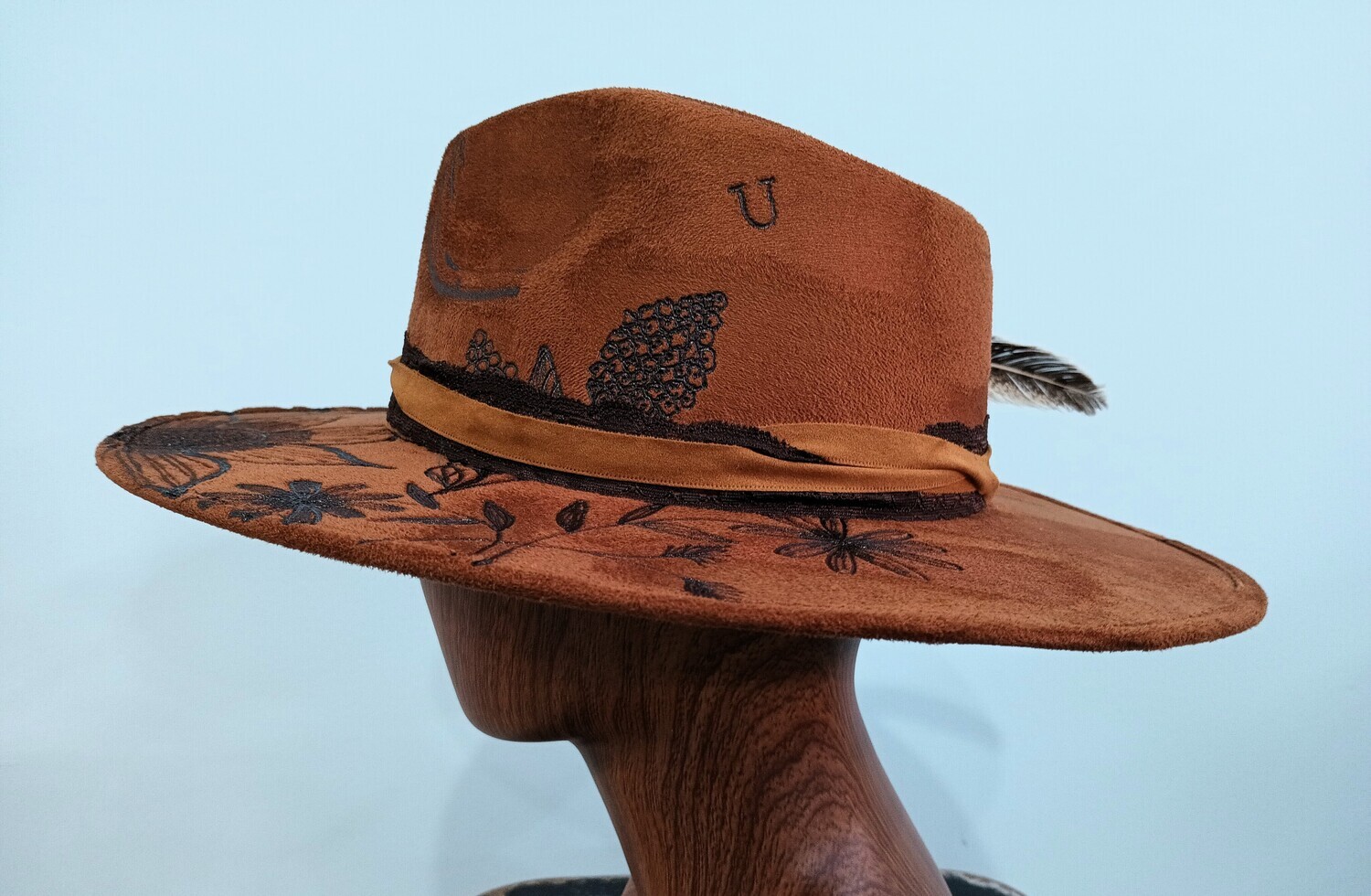 Tash Camel Rancher Wdbrn/ Fthr/ Band 1