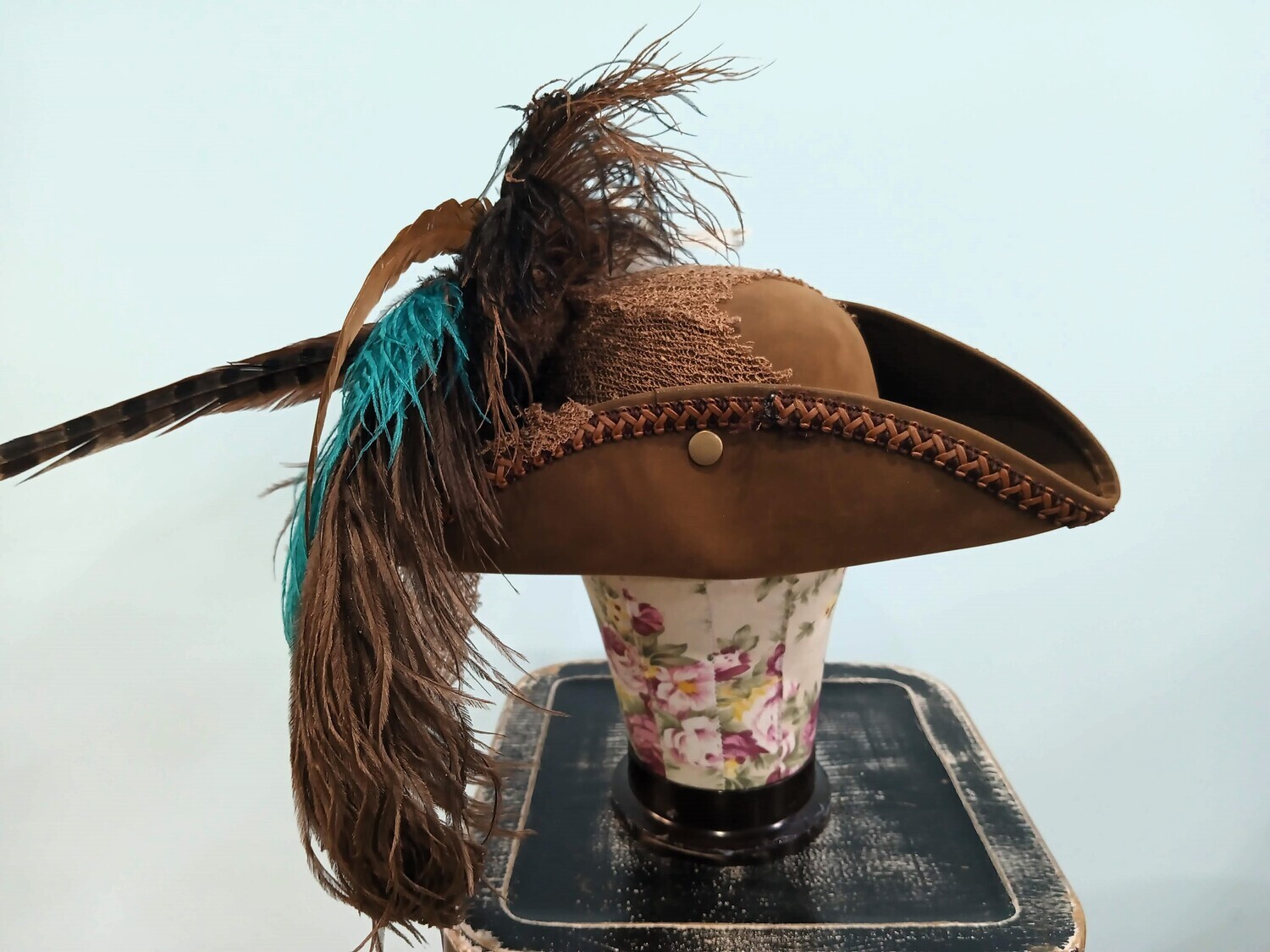 Swann Brown/ Teal 1