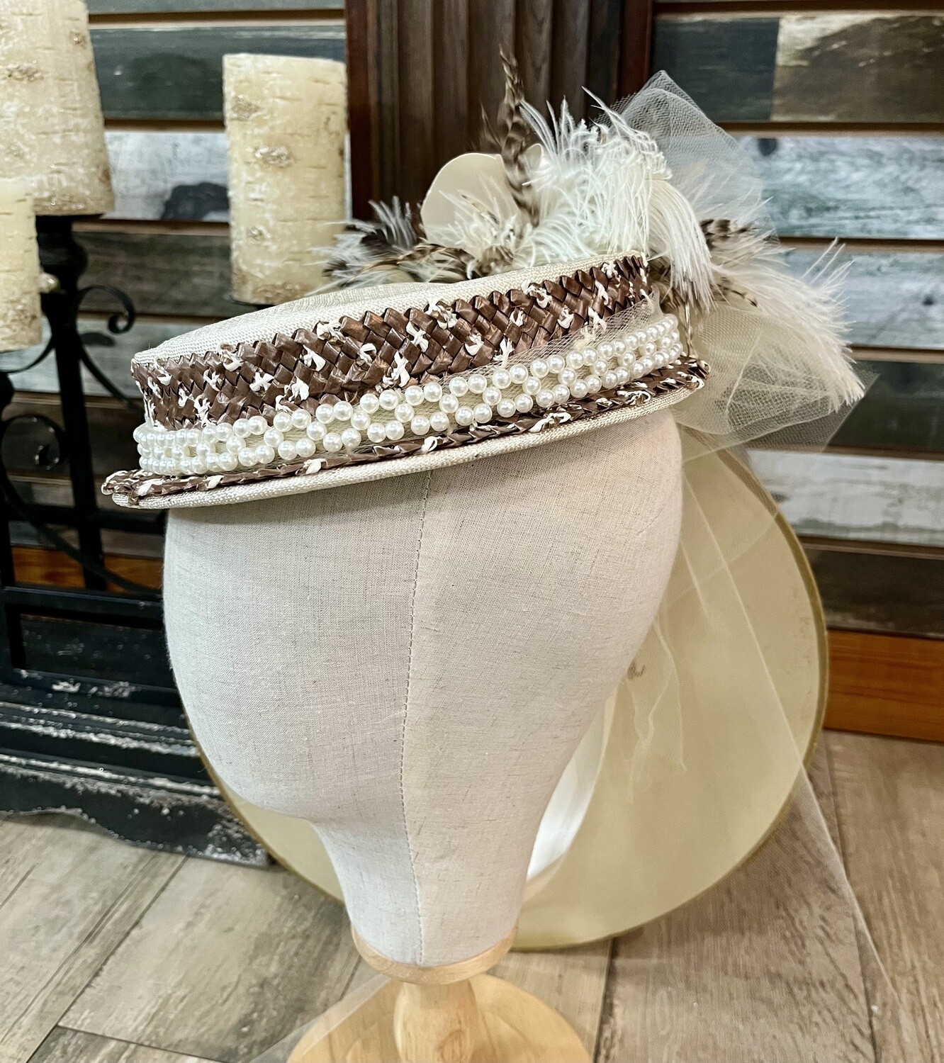 Vintage Short Brim Cloche