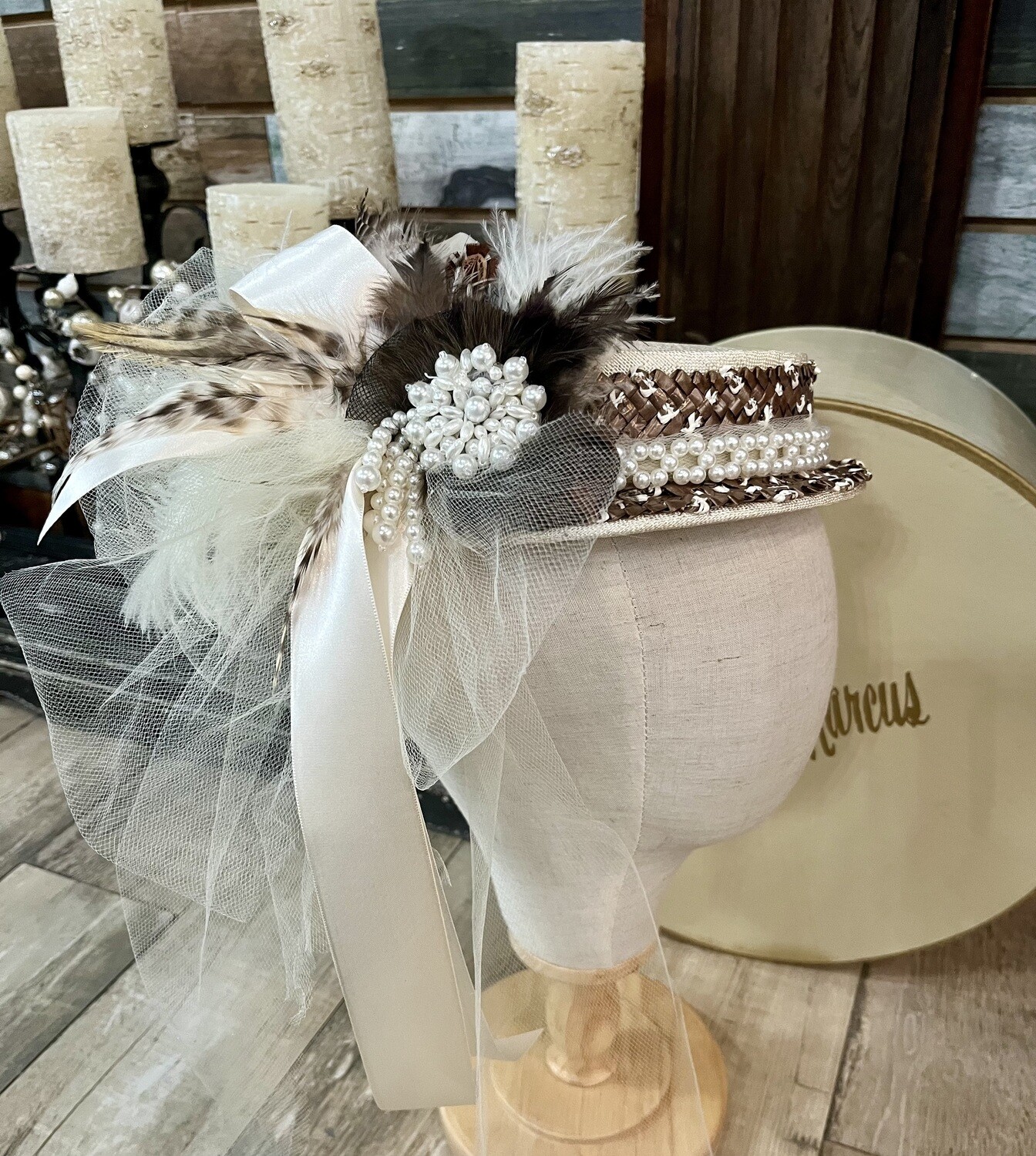Vintage Short Brim Cloche