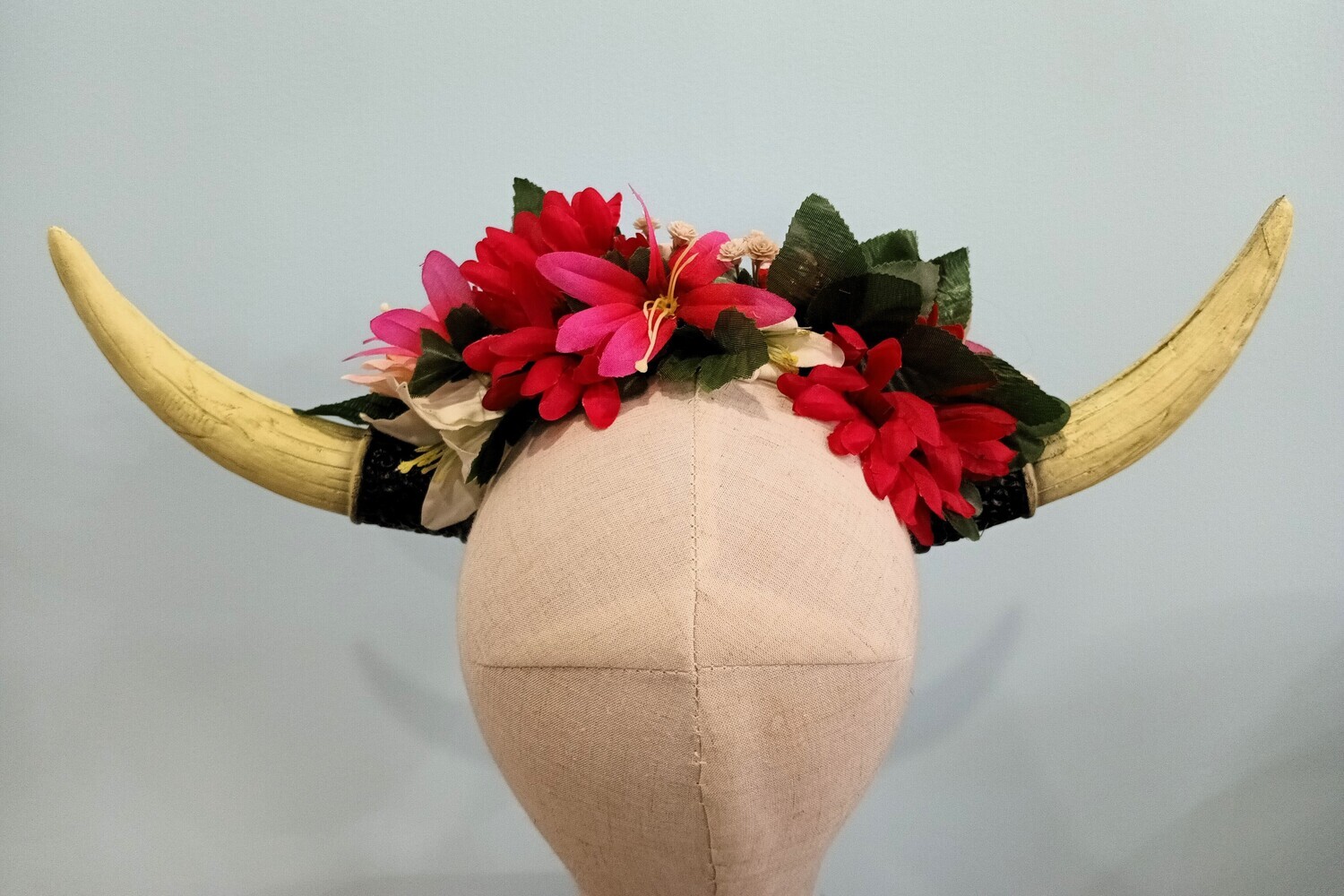 Mushroom Whimsy Horns Headband 2