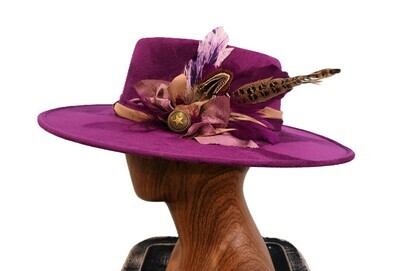 Tash Purple Bolero Fthr/ Band 1