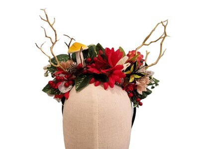 Mushroom Grove Antler Headband 3