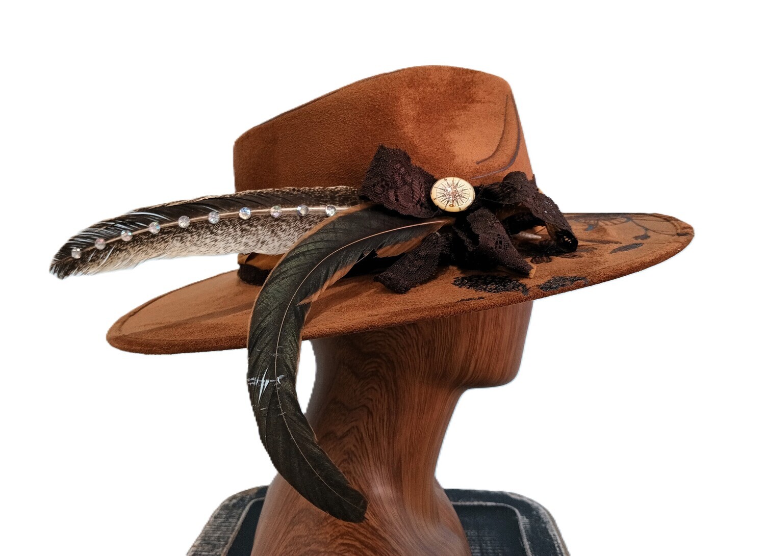 Tash Camel Rancher Wdbrn/ Fthr/ Band 1
