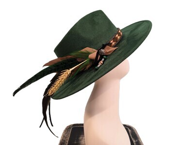 Tash Emerald Rancher Fthr/ Band 1