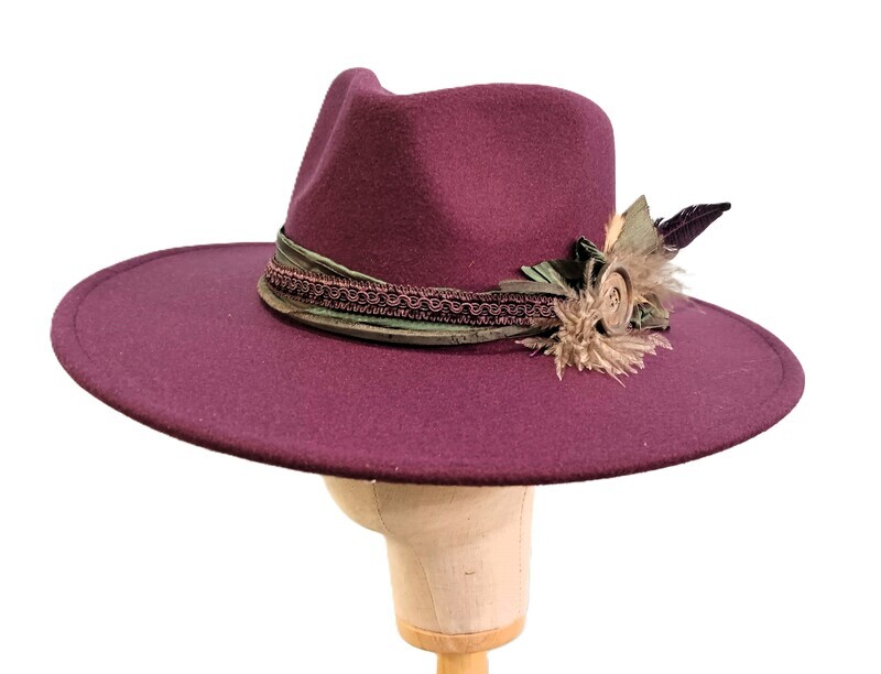Rancher Purple/ Wi/ Xtra Fthr/ Band