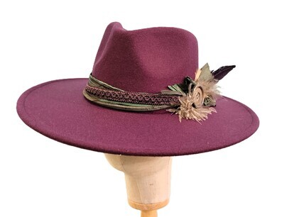 Rancher Purple/ Wi/ Xtra Fthr/ Band