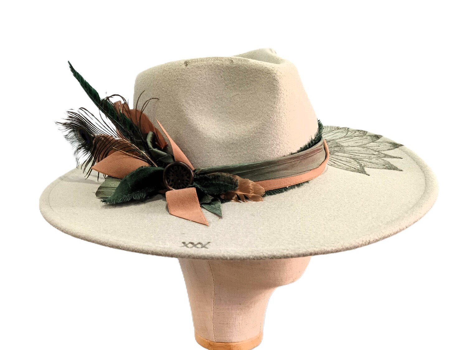 Rancher Mint/ Wi/ Wdbrnd/ Fthr/ Band