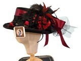 Permasilk Ladies Scarlet Top Hat