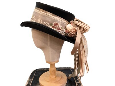 Marlowe AH Ladies Blk/ Rose L