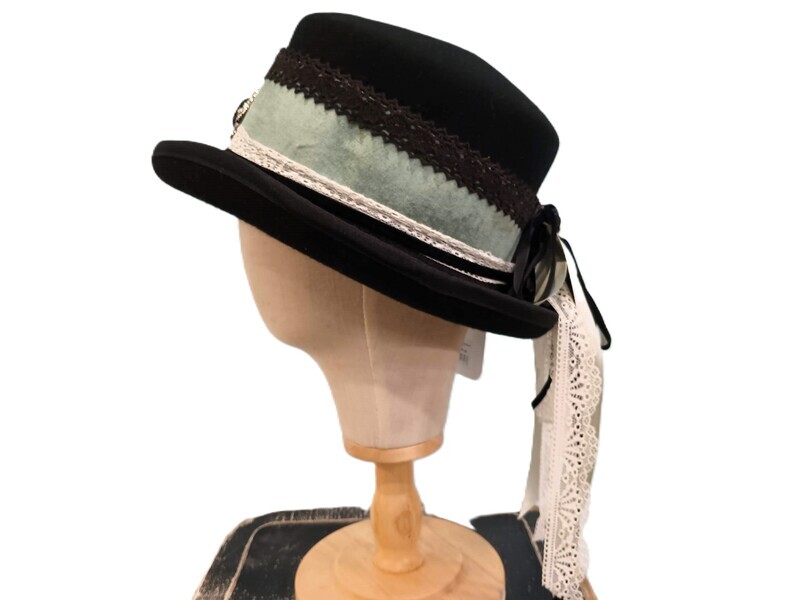 Wool Soft Ladies Black/ Teal