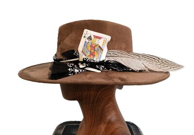 Tash Taupe Rancher Fthr/ Band 1