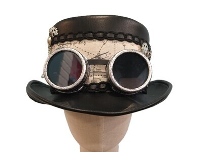 Leather Steampunk Goggles 1 M
