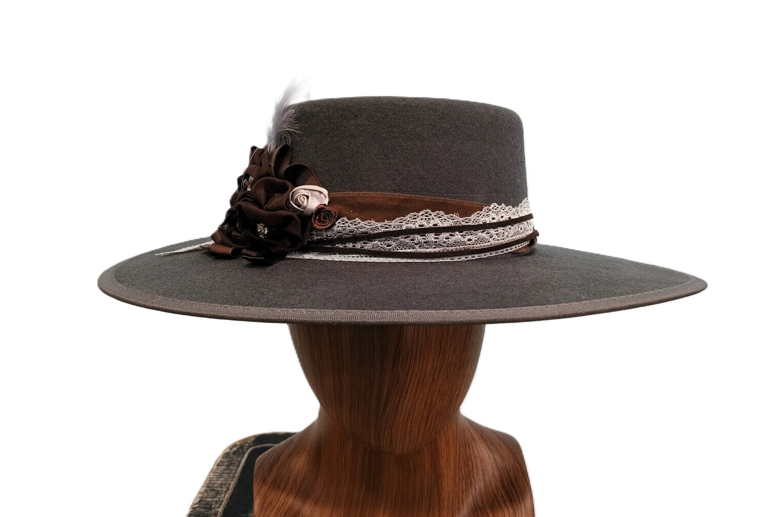 Boater Kenny Charcoal 2 M