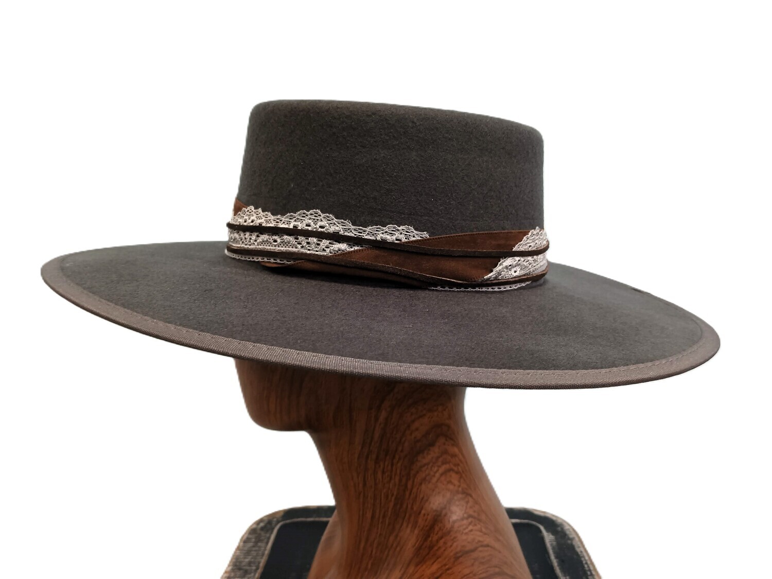 Boater Kenny Charcoal 2 M