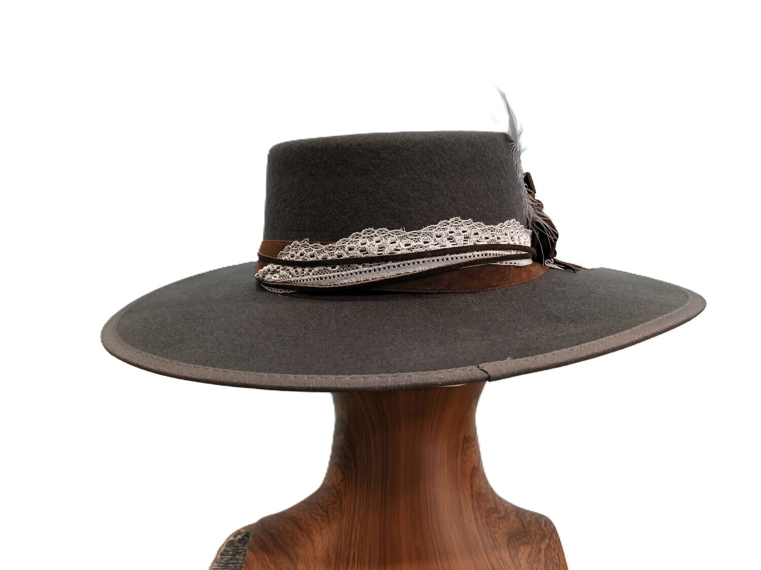 Boater Kenny Charcoal 2 M