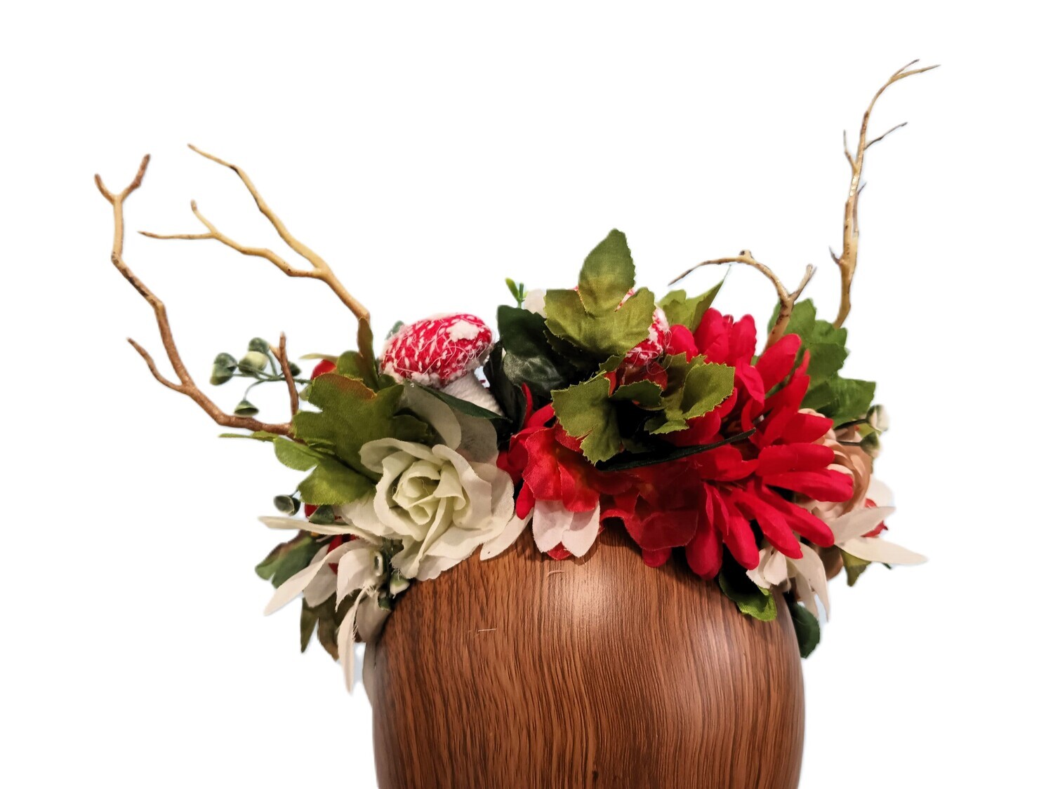 Mushroom Grove Antler Headband 5