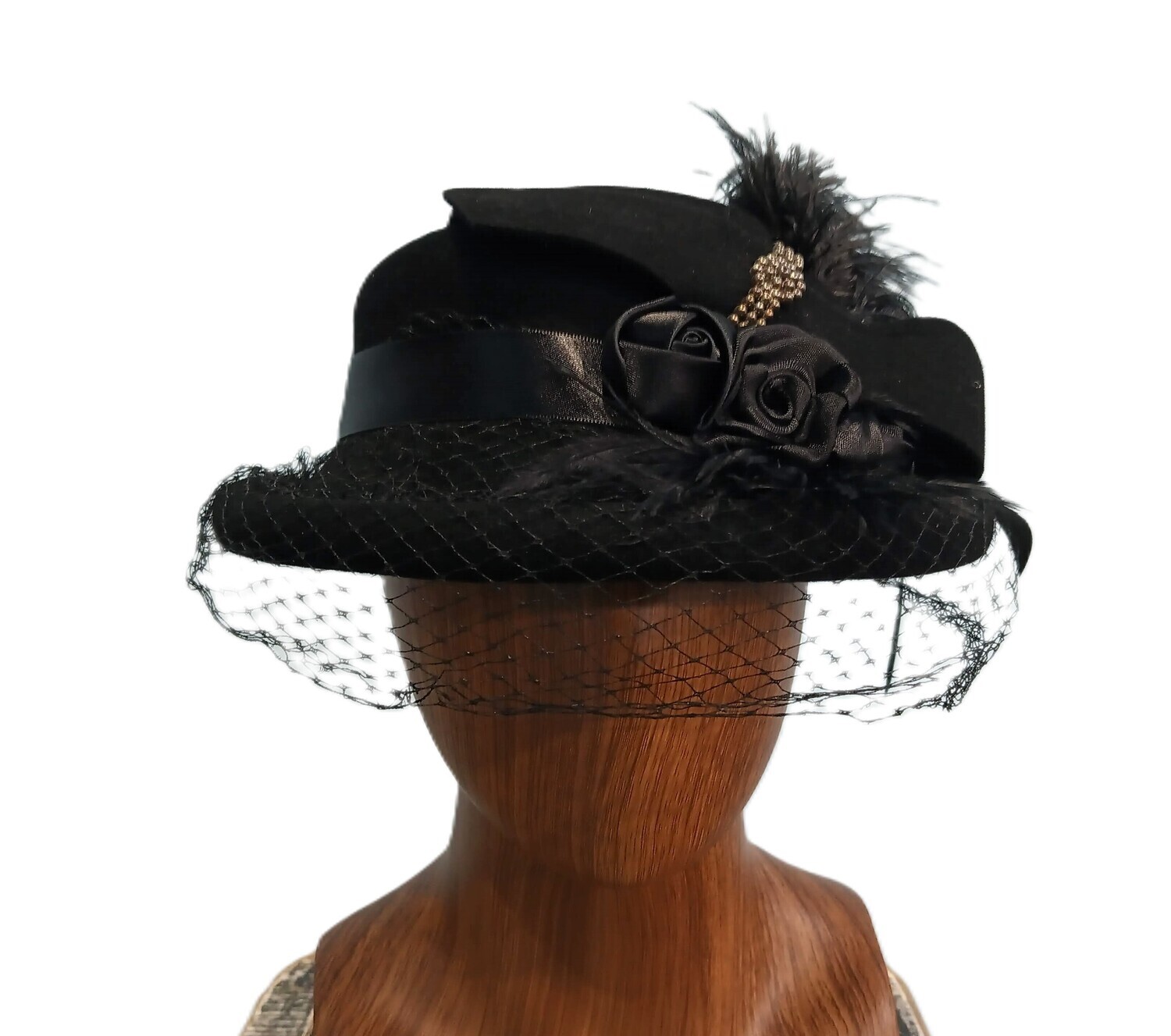 Vintage Back Cloche