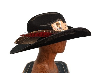 Allas Black Cowboy Hat 1