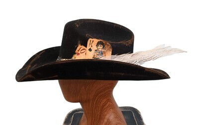 Galle Black Cowboy Hat 1 L/XL