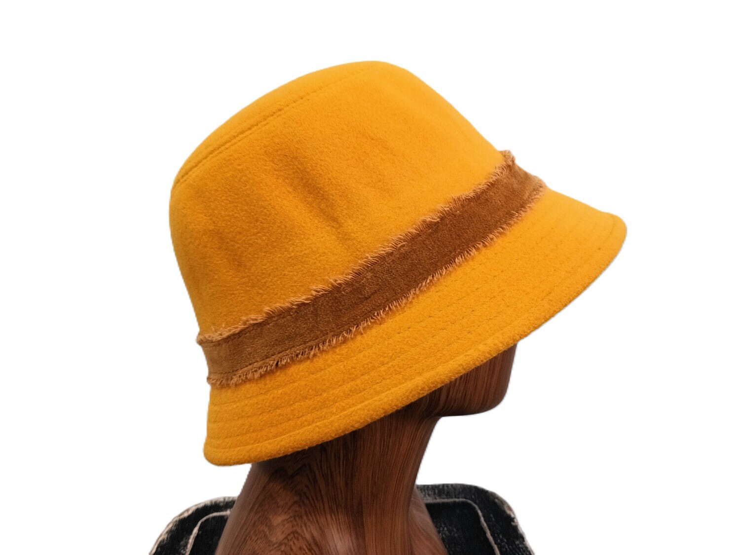 Gigi Cloche Hat Yellow 1