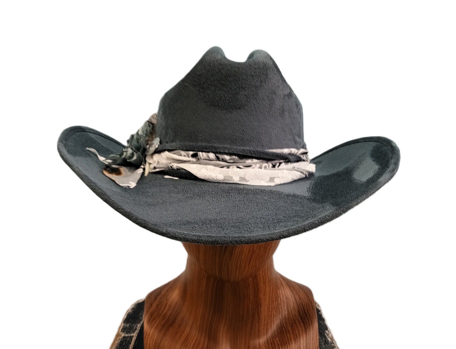 Tash Sky Blue Cowboy Hat 1